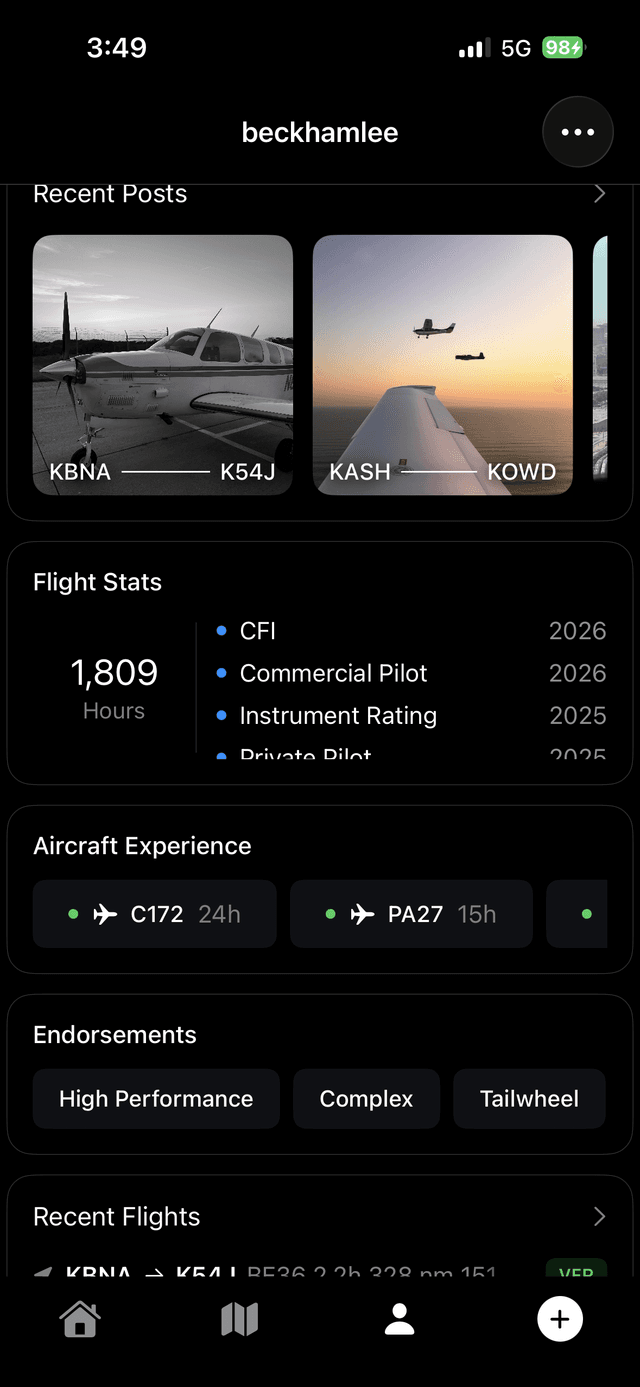 Pilot Profile